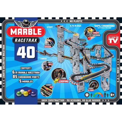 Marble Racetrax Circuit Set 40 sheets 6 m