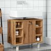 vidaXL Bathroom Cabinet Artisan Oak 60x32x53.5 cm Engineered Wood