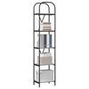 vidaXL Bookshelf Grey Sonoma 40 x 30 x 183 cm Engineered wood