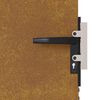 vidaXL Garden Gate 85x125 cm Corten Steel Square Design