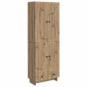 vidaXL Cabinet Set 2 pcs Artisan Oak Engineered Wood