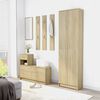 vidaXL Hallway Wardrobe Sonoma Oak 55x25x189 cm Engineered Wood