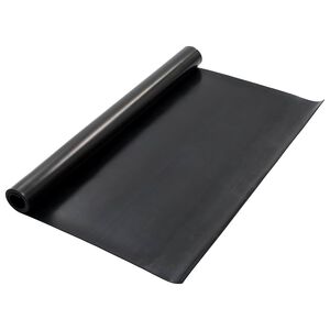 vidaXL Floor Mat Black 1.2 x 2 m Rubber
