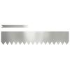 vidaXL Lawn Edging 20 pcs Silver 100 x 0.05 x 20 cm Galvanised Steel