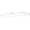 vidaXL Desk Top 160x50x2.5 cm Rectangular Solid Wood Acacia