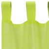 vidaXL Voile Curtains with Tab Top 2 pcs Apple Green