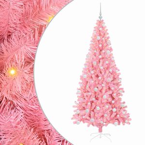 vidaXL Christmas Tree Pink 180 cm PVC