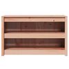 vidaXL Kitchen Cabinet Brown Oak 106 x 55 x 64 cm Solid Pine Wood