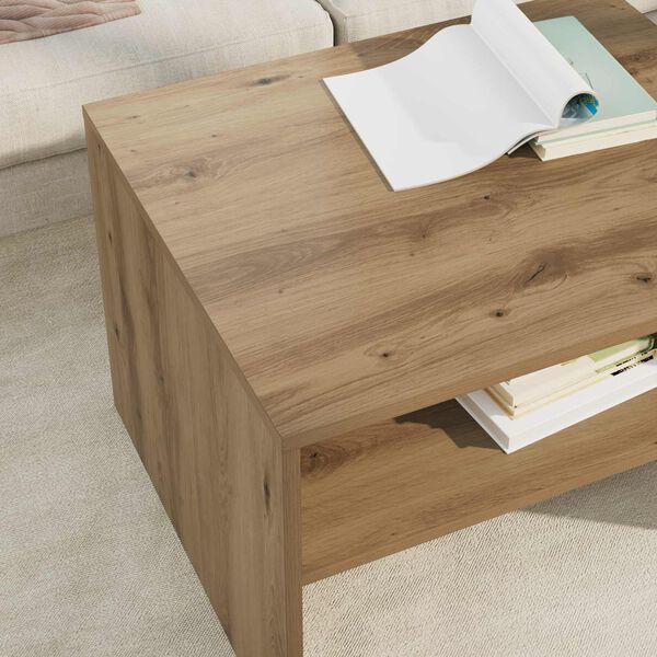 vidaXL Coffee Table Artisan Oak 60 x 50 x 40 cm Engineered Wood