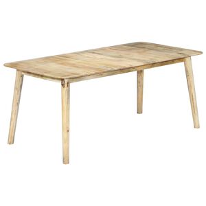 vidaXL Dining Room | Natural | Solid mango wood | 180x90 cm