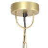vidaXL Industrial Vintage Hanging Lamp 25 W Brass Round 31 cm E27