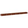 vidaXL Raised Garden Bed Rusty 480 x 40 x 24 cm corton