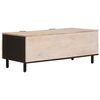 vidaXL Coffee Table White 100 x 54 x 40 cm Solid Mango Wood