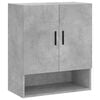 vidaXL Wall Cabinet Concrete Grey 60x31x70 cm Engineered Wood