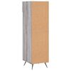 vidaXL Shoe Cabinet Grey Sonoma 30x35x105 cm Engineered Wood