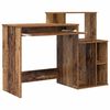 vidaXL Desk with Drawer Old Wood 120.5 x 44 x 88.5 cm Engineered Wood