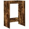 vidaXL Wash Machine Cabinet with Storage Smoked Oak 67.5 x 48 x 97 cm