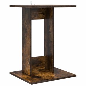 vidaXL Side Table Smoked Oak 45 x 40 x 62.5 cm Engineered Wood