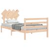vidaXL Bed Frame without Mattress 90x200 cm Solid Wood