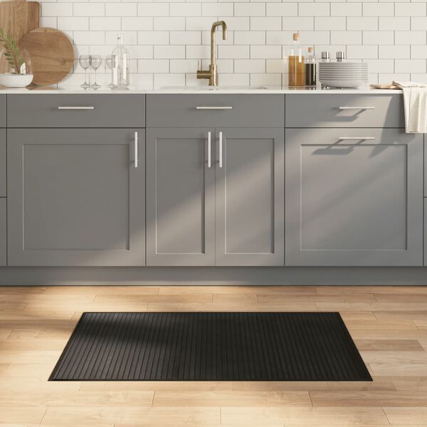 vidaXL Rug Rectangular Dark Brown60x300 cm Bamboo