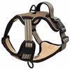 vidaXL Dog Harness with Reflective Stripes Adjustable Brown M