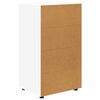 vidaXL Storage Cabinets 2 pcs White 60 x 48 x 105 cm Engineered Wood