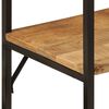 vidaXL Clothes Rack with Shelves 90x40x190 cm Solid Wood Mango and Iron