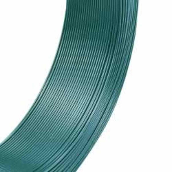 vidaXL Fence Binding Wire 250 m 1.4/2 mm Steel Blackish Green