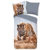Good Morning Duvet Cover TIGER 155x220 cm Multicolour