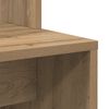 vidaXL Desk 2 pcs Artisan Oak