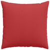 vidaXL Sofa Pillows 2 pcs Red 80 x 80 cm Fabric