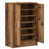 vidaXL Shoe Cabinet Old Wood 60x35x92 cm Engineered Wood