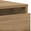 vidaXL Corner Chest of Drawers Artisian Oak 60x41x58 cm Engineered Wood