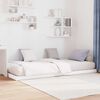 vidaXL Floor Bed Frame White 90 x 190 cm Engineered Wood