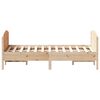 vidaXL Bed Frame without Mattress 120x200 cm Solid Wood Pine