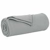vidaXL Throw Blankets 6 pcs Grey 240 x 220 cm Fleece