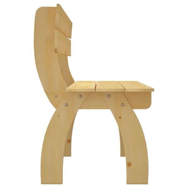 vidaXL Garden Bench 150 cm Impregnated Pinewood