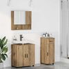vidaXL Bathroom Furniture Set with Drawer with Door 3 pcs Artisan Oak