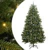 vidaXL Artificial Christmas Tree Green 300 cm PVC and Metal