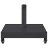 vidaXL Parasol Base Dark Grey 45 x 45 x 31.5 cm