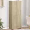 vidaXL File Cabinet Sonoma Oak 60x32x153 cm Engineered Wood