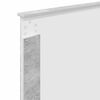 vidaXL Storage Bed Concrete Grey 75 x 190 cm Engineered Wood
