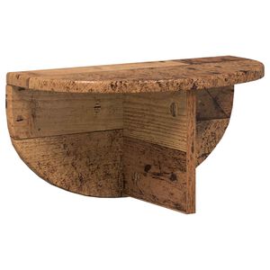 vidaXL Wall Shelf Wall-Mounted Old Wood 38 x 19 x 19 cm