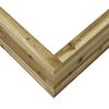 vidaXL Garden Planter 90x90x23 cm Impregnated Wood Pine