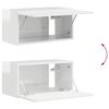 vidaXL TV Cabinet Set 6 pcs High Gloss White Engineered Wood