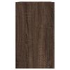 vidaXL Wall Cabinet Brown Oak 75x35x60 cm Engineered Wood