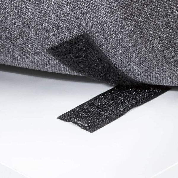 HI Shoe Rack with Cushion 103.5x29x48 cm White