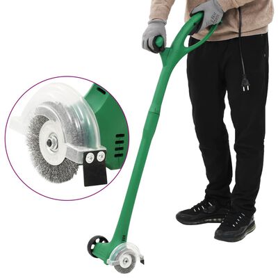 vidaXL Electric Weed Sweeper 140 W Green