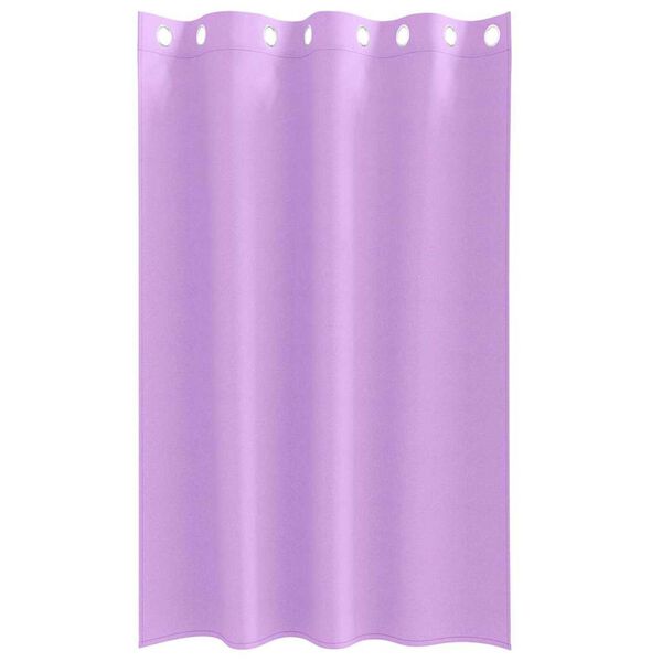 vidaXL Blackout Curtains with Rings 2 pcs Purple 175 x 140 cm