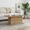 vidaXL Coffee Table Artisan Oak 102x55.5x40 cm Engineered Wood